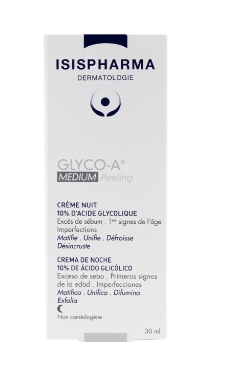 Isis Pharma Glyco-A Medium Peeling 10% Cream, 30ml
